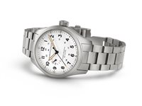 Orologio Hamilton Uomo Khaki Field Power Reserve in Acciaio H69509110 - H69509110